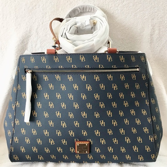 🆕 Dooney & Bourke Greta Zip Satchel - Picture 3 of 13
